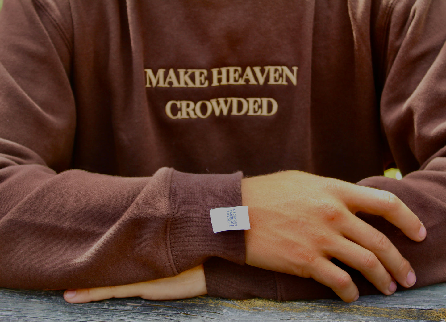 Faith Through Fall – Make Heaven Crowded Crewneck