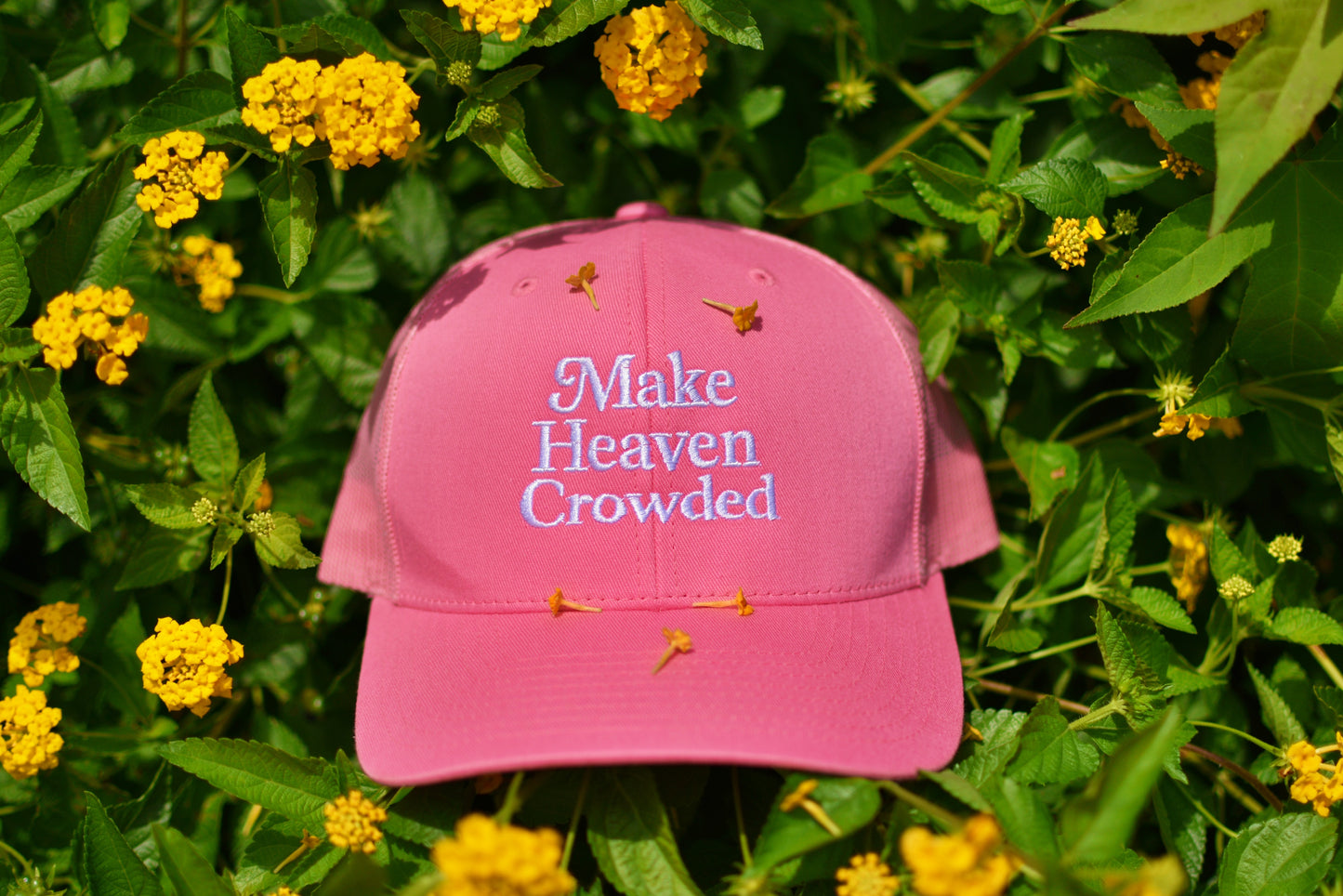 Make Heaven Crowded Hat- Pink