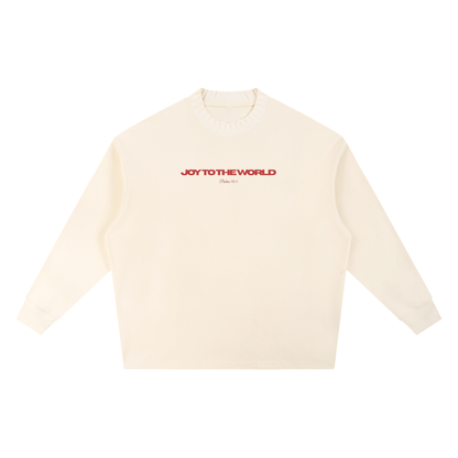 Joy to the World Ribbed Crewneck