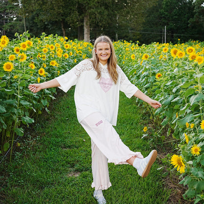 The Heaven Is Home Ruffle Pant