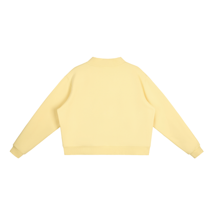 Classic Spring Mockneck Butter Yellow :)