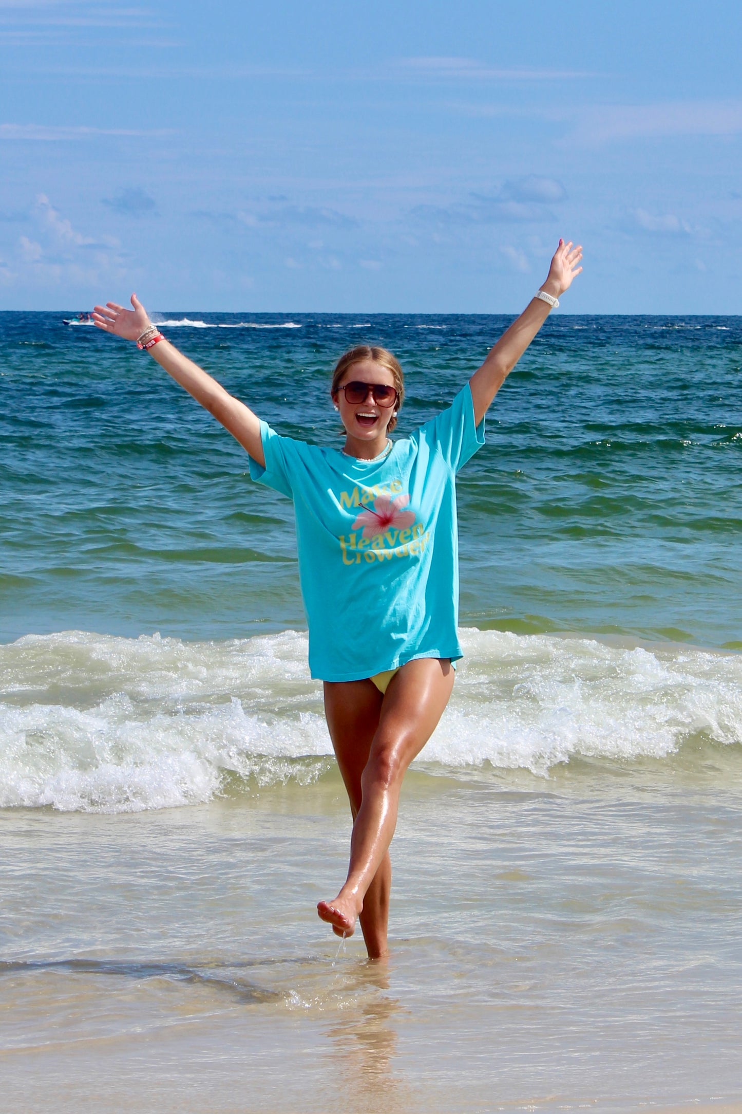 🌺 Make Heaven Crowded Tee – Limited Summer Drop