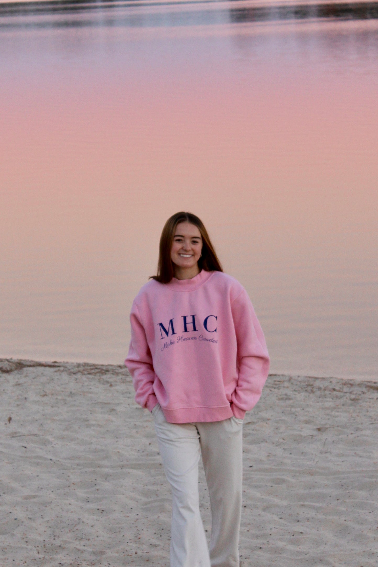 MHC Mockneck Light Pink