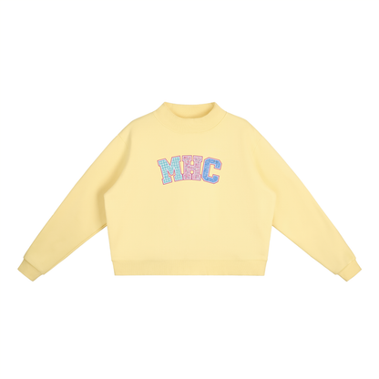 Classic Spring Mockneck Butter Yellow :)