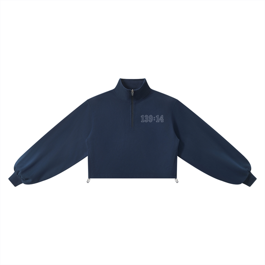 139:14 Blue Print Mockneck Quarter Zip