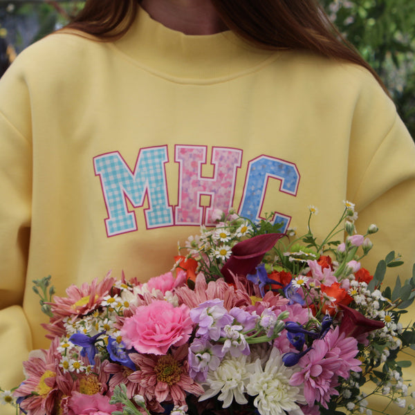 Classic Spring Mockneck Butter Yellow :)