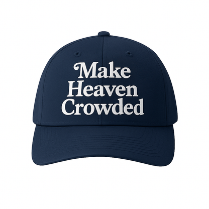 Make Heaven Crowded Hat- Navy