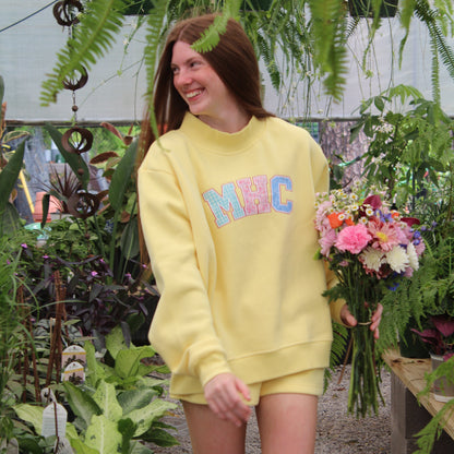 Classic Spring Mockneck Butter Yellow :)
