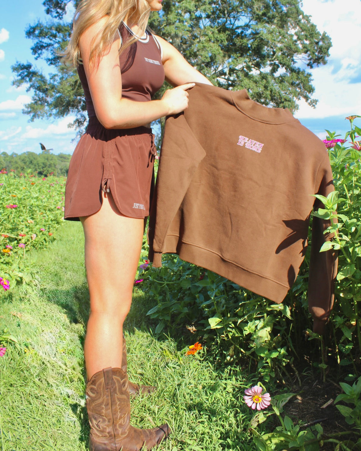 The Heaven Is Home Mockneck