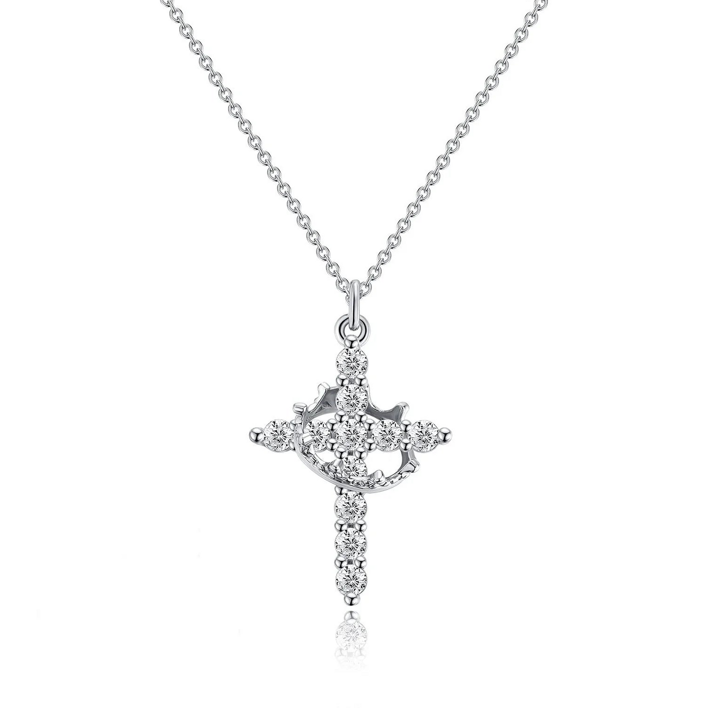 Held by Grace Cross Necklace
