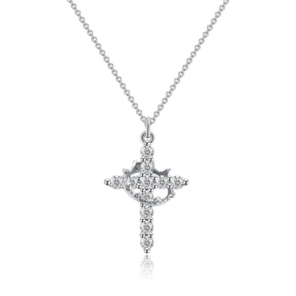 Held by Grace Cross Necklace