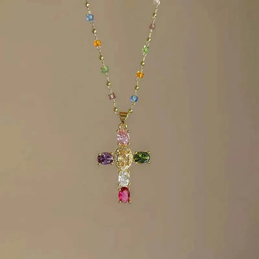 Made to Shine Cross Necklace