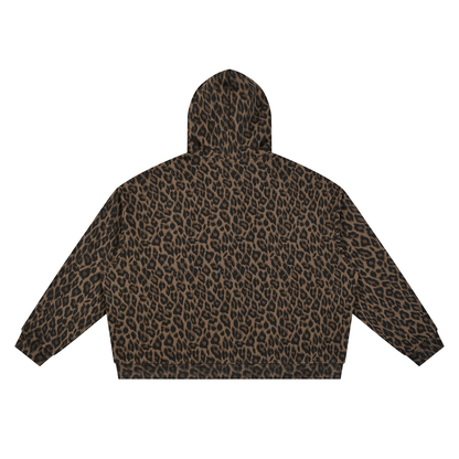 Heaven is Home Leopard Zip-Up