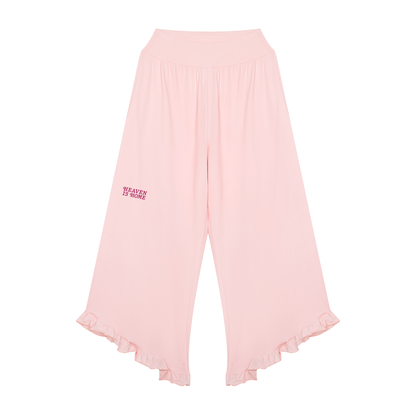 The Heaven Is Home Ruffle Pant