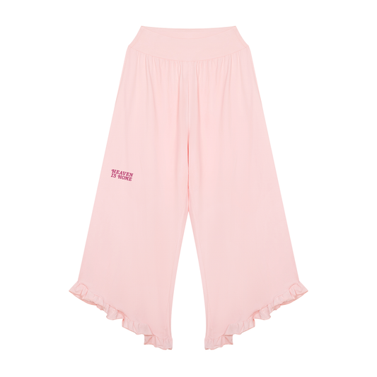 The Heaven Is Home Ruffle Pant